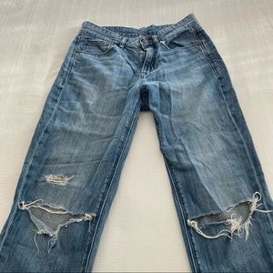 J.Crew Distressed Jeans